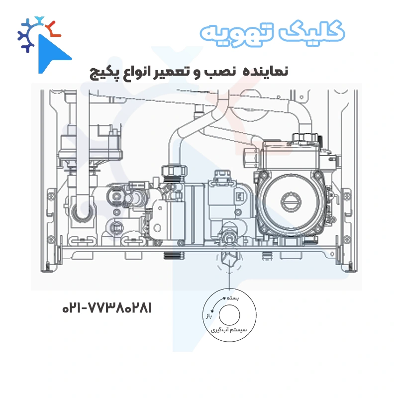 تعمیر پکیج بوتان مدل بیتا