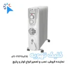 شوفاژ برقی ایوولی 13 پره فن دار